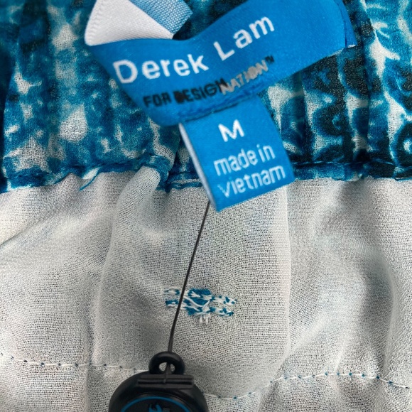 Derek Lam For Design Nation Armadillo Print Drawstring Skirt Size M NWT - Picture 13 of 15
